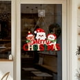 thumbnail image 7 of Virelaxpo Wooden LED Christmas Wall Hanging Sign with Santa Claus Design for Holiday Ambiance - Battery Powered Decorative Light, 7 of 7