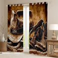thumbnail image 2 of Erosebridal Rideaux Planète Mystique Lot de 2 (52x63), Rideaux Occultants 30 %-50 % Espace, Déco Galaxie Tourbillonnante, 2 of 5