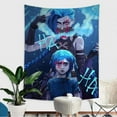 thumbnail image 5 of Arcane L-LOL Jinx Cartoon Tapestry Bohemian Wall Tapestries Mandala Wall Hanging Sheets, 5 of 6