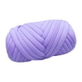thumbnail image 2 of veasfak Chunky Yarn Comfortable Lightweight Durable Polyester Breathable Hand Knit for Violet, 2 of 9
