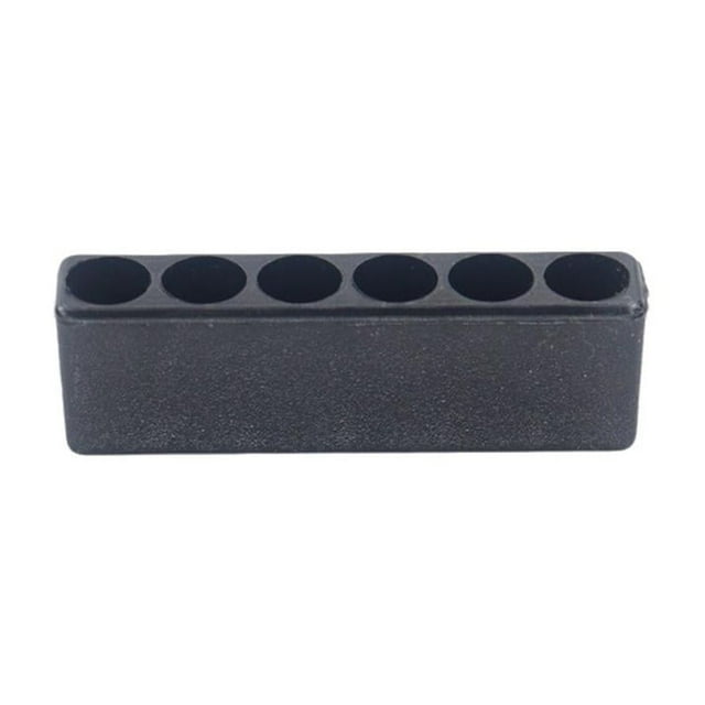 VIVIDCRAFT 10-Hole Hardware 1/4 Leather Case Shelf Hexagonal Screwdriver Head Strip 3 Holes To 13 Holes Multi-Specification Wind Batch Storage Strip