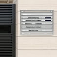 thumbnail image 2 of ToppiJoy 2-3P Aluminum Alloy Rectangular Air Conditioner Fence Screen Air Conditioner Screen Outdoor(White), 2 of 25