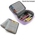 thumbnail image 2 of Estuche para lápices FloreceBien de gran capacidad con cremallera, estuche multifuncional para lápices, estuche para lápices de colores con 72 ranuras, estuche portátil para lápices con 2 fundas, 2 of 5