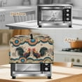 thumbnail image 3 of TSOVTHRID Rooster Chicken Vintage Floral Print Microwave Oven Dust Cover with Handle Stain-Resistant Universal Toaster Oven Cover Oil-Proof Small Appliance Dust Covers, 20.9"W x 15.7"D x 12.4"H, L, 3 of 7