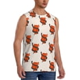 thumbnail image 2 of Balery Snake Around Heart Men's Sleeveless Muscle Shirts Workout Tank Top, Moisture Wicking, Odor Protection-X-Large, 2 of 8
