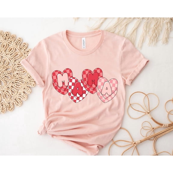 Mother's Day, Heart Mama T-Shirt, for Mama, Mom T-Shirt, New Mom, New Mom, Grandma Shirt, Happy Mothers Day All Size S-5Xl