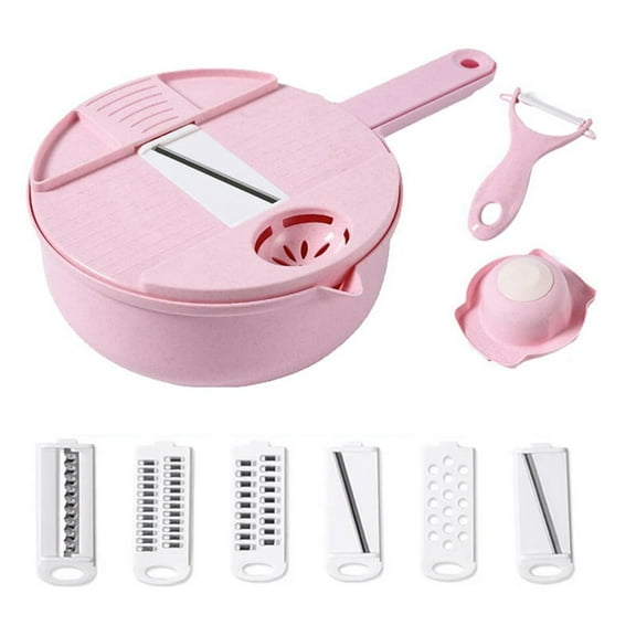Multifunctional Vegetable Slicer Potato Peeler Carrot Onion Grater with Strainer y7726
