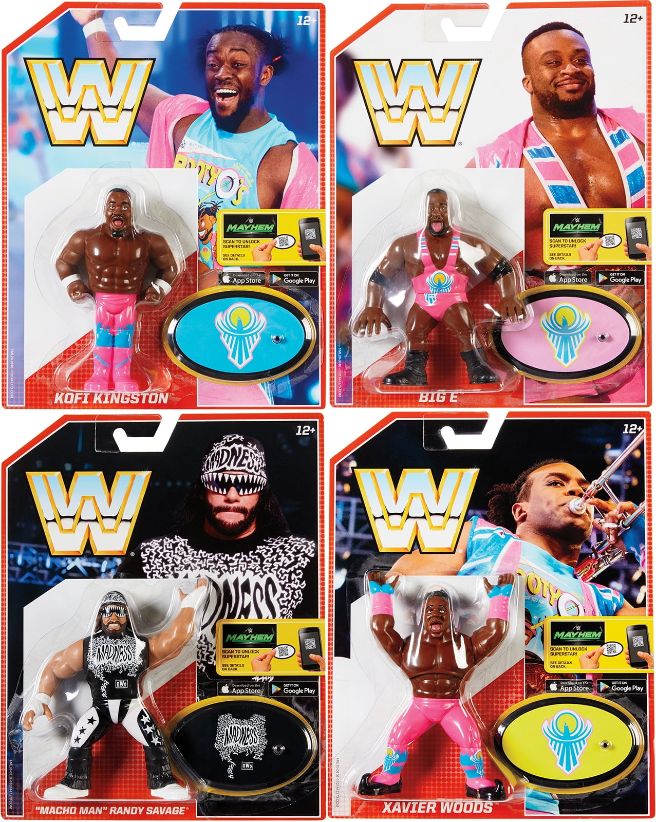 wwe retro figures walmart