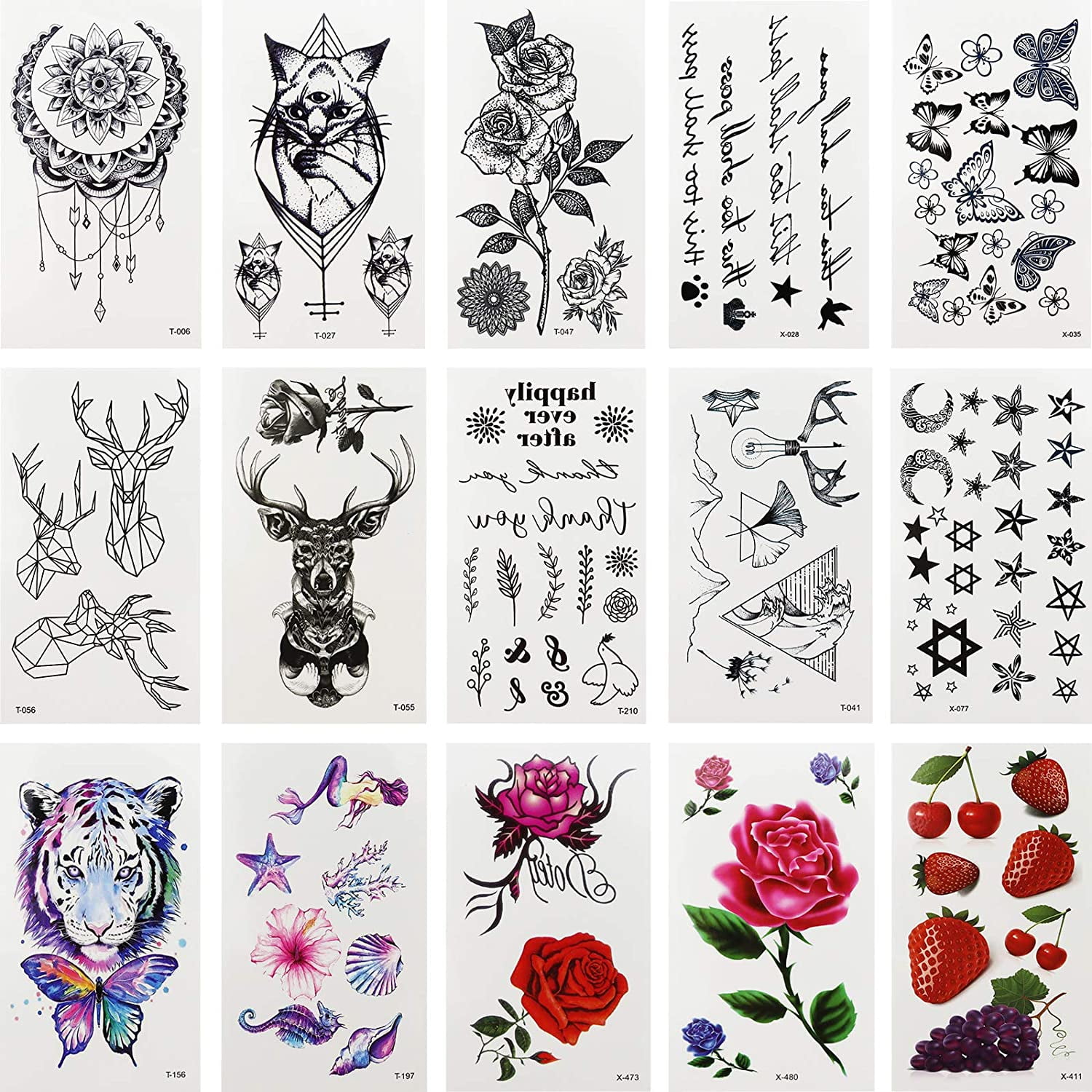 Temporary Tattoos Stickers for Men Women Kids Adults, Moon Star Butterfly Birds Planets Waterproof Body Art Fake Tattoo Set(46 Sheets) | Walmart Canada Temporary Tattoos Stickers for Men Women Kids Adults, Moon Star Butterfly Birds Planets Waterproof Body Art Fake Tattoo Set(46 Sheets) | Walmart Canada