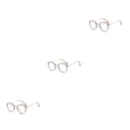 thumbnail image 1 of Minnieouse 1 par de gafas de Metal para mujer, estilo y sencillo, ultraligeras, inastillables, HD, universales, para chicas y señoras, Type1 NO1, 1 of 6