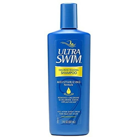 UltraSwim Chlorine Removal Shampoo, Moisturizing Formula 7 oz (Pack of 9)