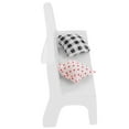 thumbnail image 6 of NUTEDOM Mini Wooden Garden Bench Double Seat with Cushions - Outdoor Patio Home Decor Furniture, 6 of 7