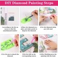 thumbnail image 2 of 2 piezas DIY pintura de diamante 5D punto de cruz LOVE&HOME DIY pintura de diamante decoración de pared y sala de estar para adultos Sailing Electrónica, 2 of 5
