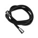 thumbnail image 4 of Manguera de ducha de silicona con conector G1/2 universal, cabezal de ducha de mano extra largo, ideal para baño, casa de apartamento. Negro 15 m, 4 of 9