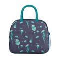 thumbnail image 2 of Lunch Bag Lunch Box for Women Reusable Insulated Lunch Bags,Water-Resistant Jellyfish Nautical Marine Cooler Lunch Tote Bag, Large Capacity for Work Travel Picnic, 2 of 6