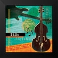 thumbnail image 2 of Beth Anne Creative 20x20 Black Modern Framed Museum Art Print Titled - Music Notes I, 2 of 5