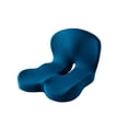 thumbnail image 1 of Cojín de espuma viscoelástica para asiento, cojín de espalda, cojín para el coxis, ergonómico, cojín para silla, almohada de apoyo lumbar para silla, 1 of 8