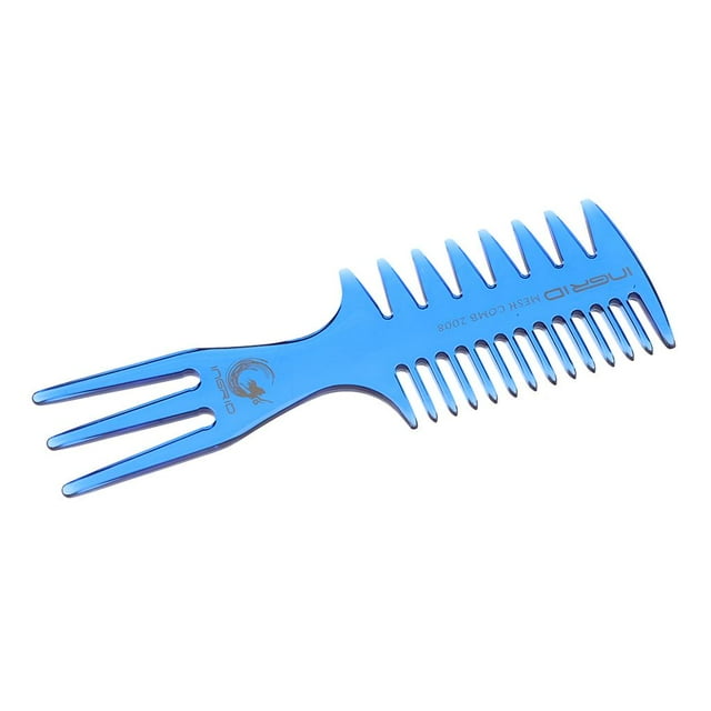 MERIGLARE Hair Combs Hairdressing Highlighting Comb Hair Barber Styling Comb Blue