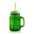 thumbnail image 2 of Mason Jar Grabado Vaso Tarro Con Tapa Y Popotes 6 Piezas Color Mix, 2 of 7
