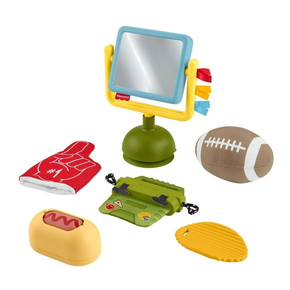 Fisher-Price Mini Me Moments Tiny Tailgater Set, Baby Sensory Activity Toys