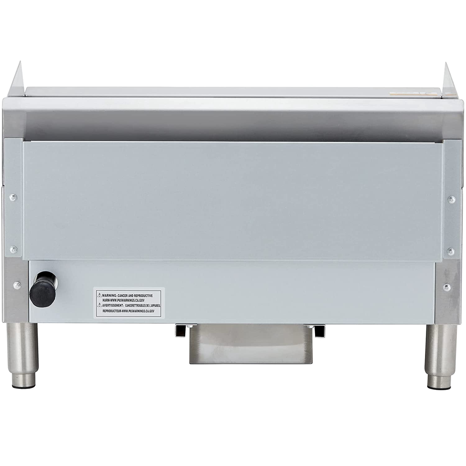 Iron Range IRMG-24 24" x 21" Countertop Commercial Gas Commercial Griddle With Manual Control And Two Burners, 60,000 BTU, ETL Listed