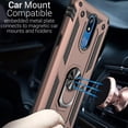 thumbnail image 4 of CoverON LG Xpression Plus 2 / Harmony 3 / Solo LTE / K40 Case with Magnetic Car Mount Compatible Ring Holder Kickstand Phone Cover - Resistor Series, 4 of 7