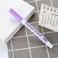 thumbnail image 1 of Yykcavykas Under 10 Crystal Double Highlighter 7 Colour Fluorescent Candy Colour Marker5ml|Purple-753, 1 of 8
