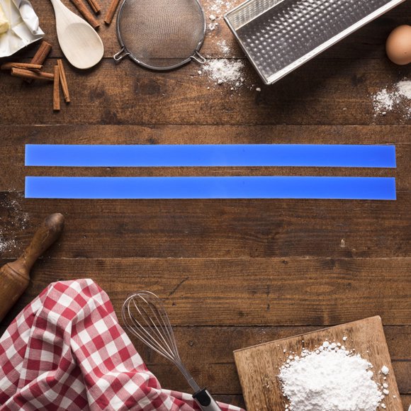 Phenofice 6Ud De Silicona Para Medir Grosor De Masa Con Guías Para Repostería