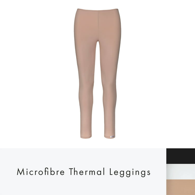 Elita, Pants & Jumpsuits, Elita Warm Wear Microfibre Thermal Leggings In  Nude