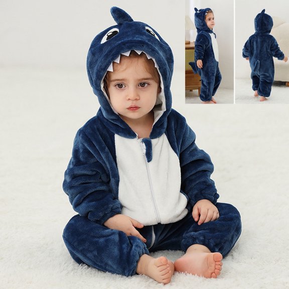 Toddler Girls COS Long Sleeve Cartoon Jumpsuit Bodysuit Childrens Clothing