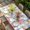 LightGrey, variant on Spring Easter Table Cloths for 5 Foot Rectangle Tables, Watercolor Eggs Gnomes Floral Butterflies Plants Patio Waterproof Elastic Fitted Tablecloths, Washable Rectangular Table Cover for Camping