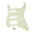 Light Yellow Pearl, variant on LOOKSEVEN 11-Hole HSS Strat Pickguard with Screws for Modern Player 3-Screw Humbucker Guitar-Light Yellow Pearl