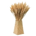 thumbnail image 3 of Flores secas, espigas de trigo, 100 palos de trigo, decoración, cola de conejo Natural, hierba, flores secas para boda, manualidades DIY Rojo Verde, 3 of 3