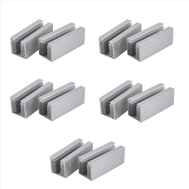 Radiador de Ventilador de 10 Piezas / Disipador de de Aluminio / Disipador de A 220 / Disipador de A 3P / Disipador de 3P11 40X40-100 mm