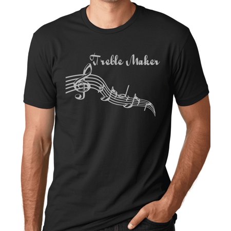 Think Out Loud Apparel Treble Maker Funny Tee Shirt Musician T-Shirt Band Humor Tee shirt