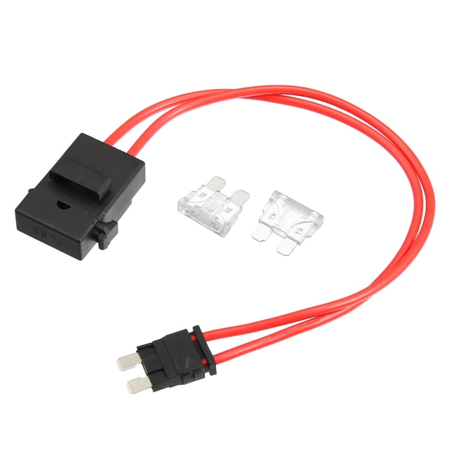 32V Estándar Fusible Adaptador Fusible Kit con 2uds 25A Cuchilla Estilo Fusible