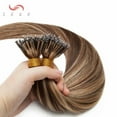 thumbnail image 3 of SEGO Nano Micro Bead Ring Human Hair Extension Pre Bonded Nano Tip Remy Hair Extensions Loop Hand Hairpiece, 3 of 8