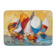 thumbnail image 1 of Carolines Treasures JMK1029RUG Boat Race Machine Washable Memory Foam Mat, 1 of 4