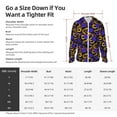 thumbnail image 5 of Lsque Golden Snake And Purple Rose UPF 50+ Lightweight Sun Protection Men's Women's Long Sleeve Shirt, Hoodie Performance -Large, 5 of 9