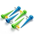 thumbnail image 1 of 6Pcs Adjustable DIY Flow Drip Water Spikes Automatic Pot Plants Waterers Taper, 1 of 9