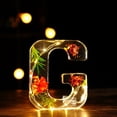 thumbnail image 6 of LED Letter Night Light, Decorative Resin Ambient Desk Lamp with Soft Glow for Bedroom & Living Room Decor, 6 of 9