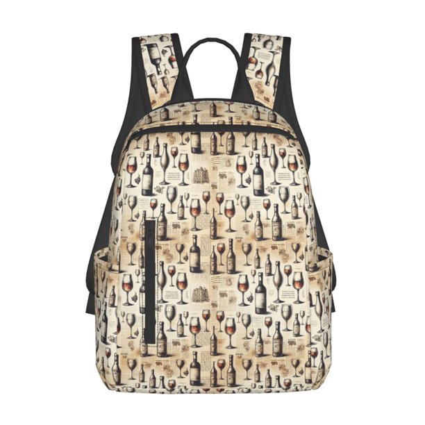 Disketp Wine 1 Mochila Ligera e Impermeable, Mochila de Día Resistente para Viajes, Senderismo y Uso Diario para Hombre y Mujer