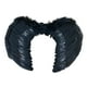 thumbnail image 5 of Disfraz de ala de ángel, accesorio de fotografía de ala de cosplay con correas elásticas, vestido para negro jinwen Disfraz de ala de ángel, 5 of 8