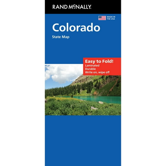 Colorado Easy to Fold State Map: Cdef, (Paperback)