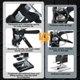 thumbnail image 4 of Elevadores de muebles EnryKuo Arm Jack, paquete de 2 unidades, acero inoxidable, 4 of 7