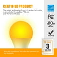 thumbnail image 2 of Neporal 7W Sleep Light Bulbs, 1800K Blue Light E26/27 Blocking Night Light Bulbs, Amber Light Bulbs- 3 Pcs, 2 of 8