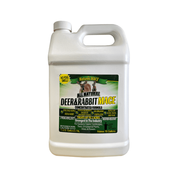 Deer & Rabbit Repellent - All Natural Formula - 1 Gallon