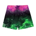 thumbnail image 5 of Rebajas de hoy DDAPJ pyju Men's Graphic Beach Shorts Summer Casual Vacation Shorts Drawstring Waist Swim Trunks with Pockets Hot Pink M, 5 of 9