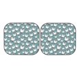 thumbnail image 7 of Balery 2 Piece Funny Chicken Car Windshield Sun Shade|Foldable Front Windshield Shade for Car Front Window for Most Sedans SUV Truck-, 7 of 7