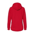 thumbnail image 2 of J. America - Rival Fleece Hooded Sweatshirt - 8640 - Red - Size: 3XL, 2 of 2